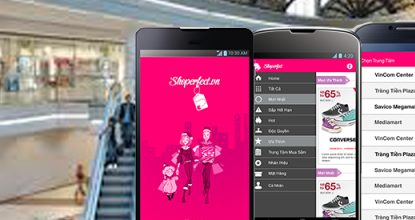 Ứng dụng cung cấp thông tin khuyến mãi Shoperfect